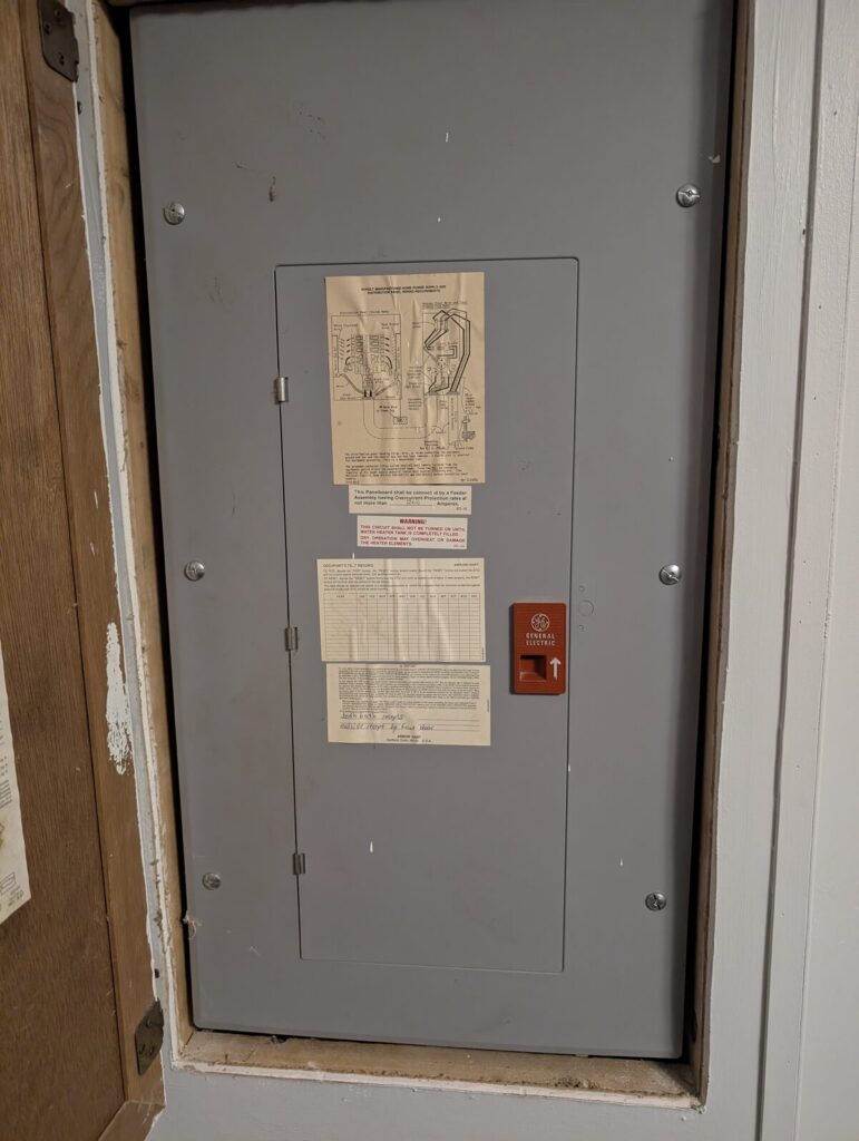 General Electric electrical panel installed in Redwood Falls MN