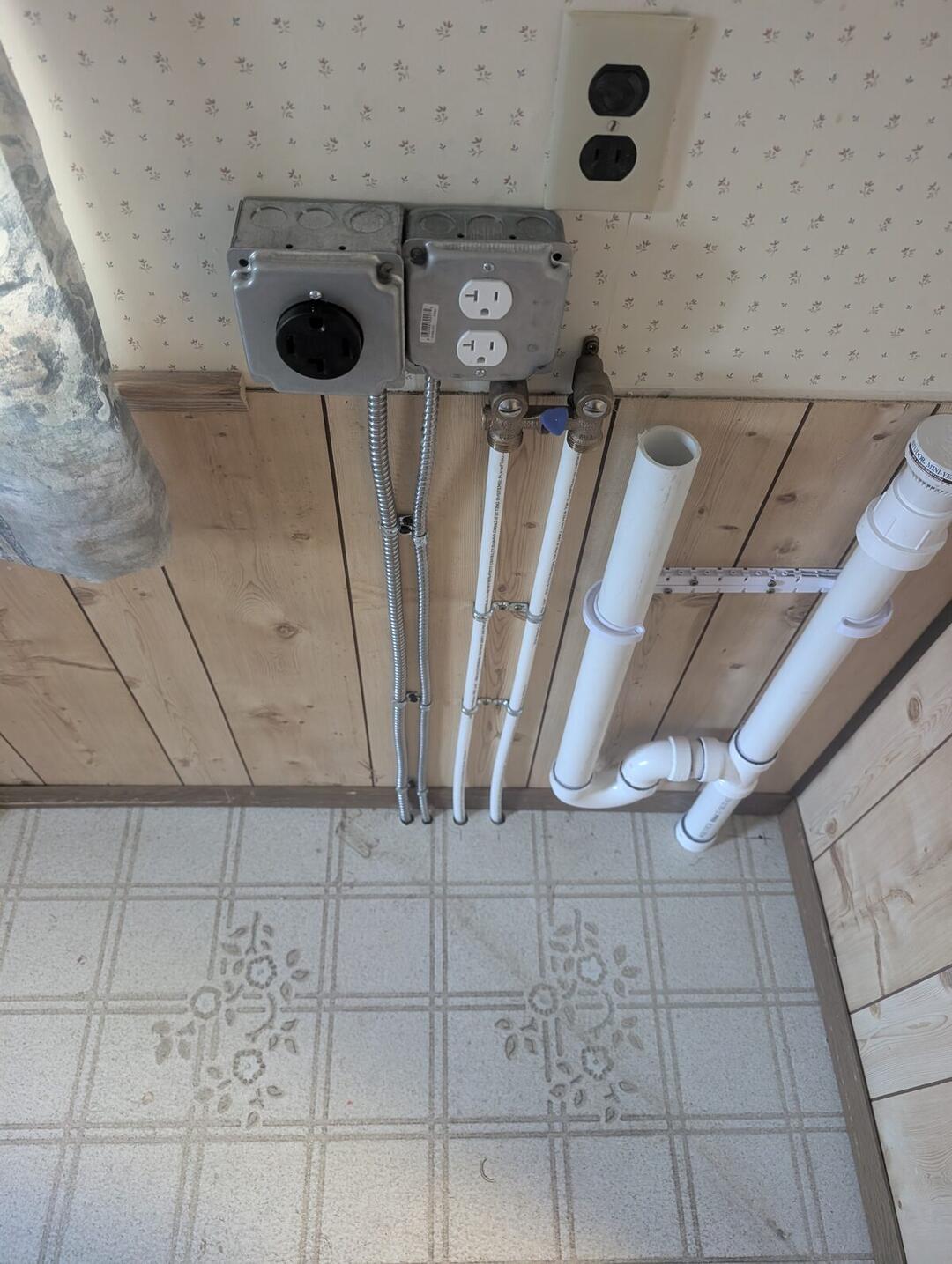 Washer and dryer dedicated circuits
